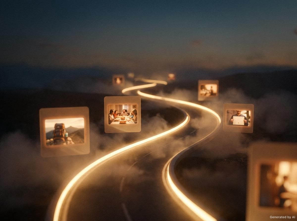 Timeline visual